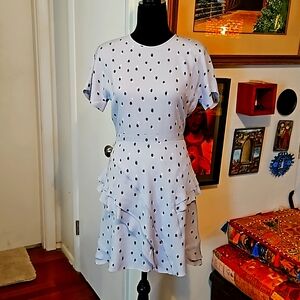 Proenza Schouler ruffle bottom dress